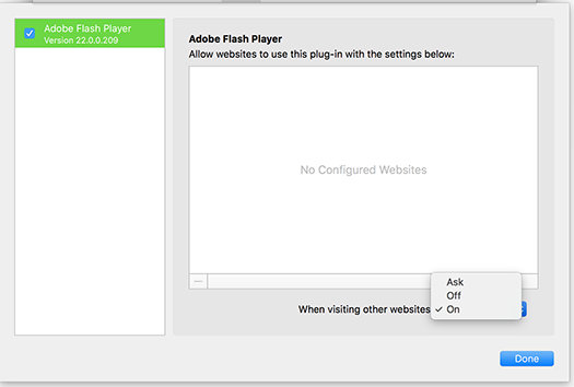 adobe flash player for mac 10.10. 5